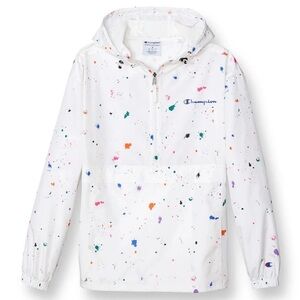 Champion Multicolor Splatter Hooded Jacket